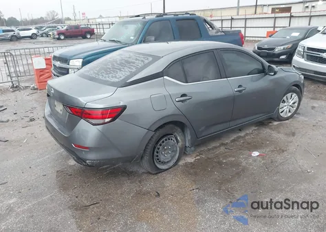 2020 Nissan Sentra S Xtronic Cvt z USA, uszkodzony, nr VIN 3N1AB8BV8LY243994